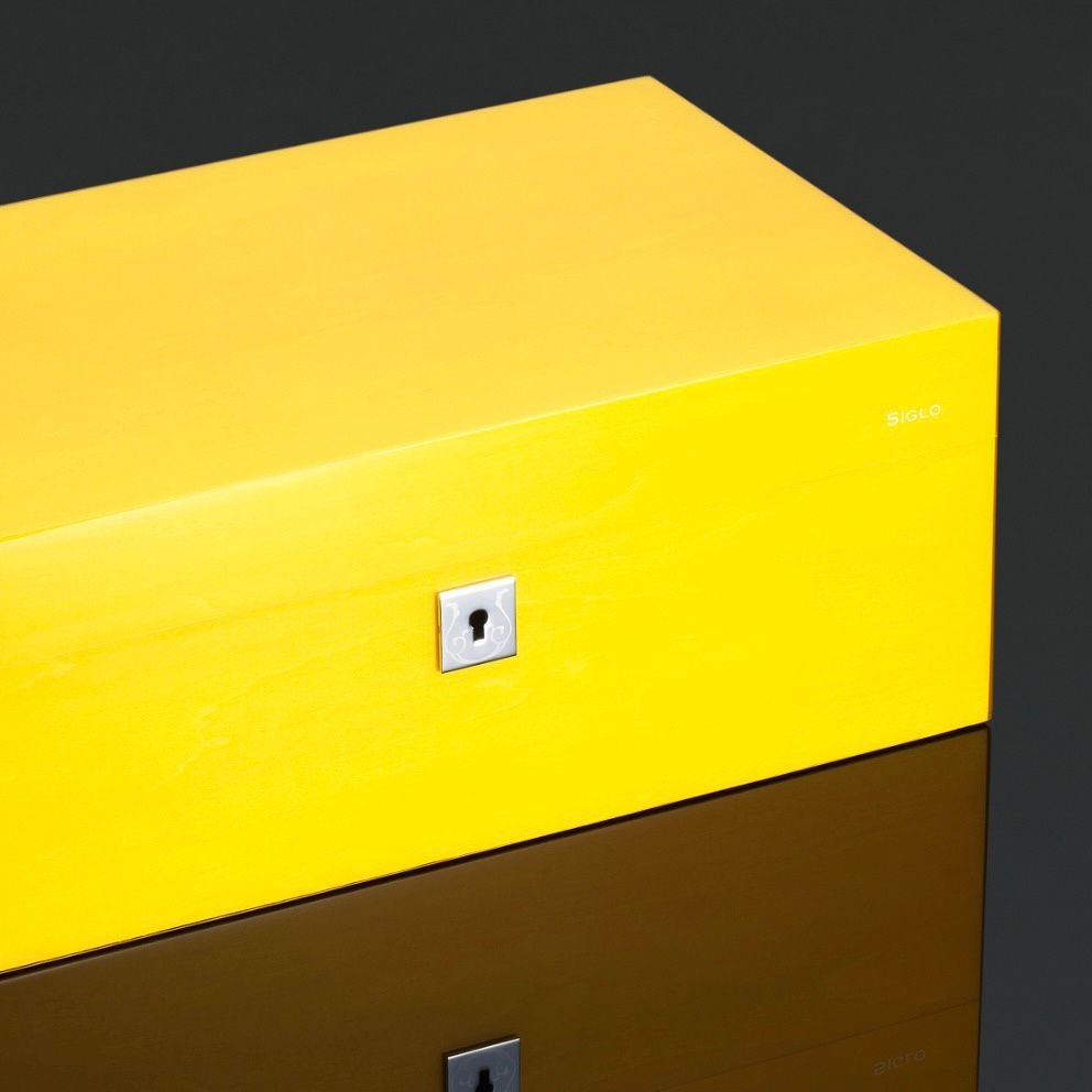 75 Sticks Sunny Yellow Humidor